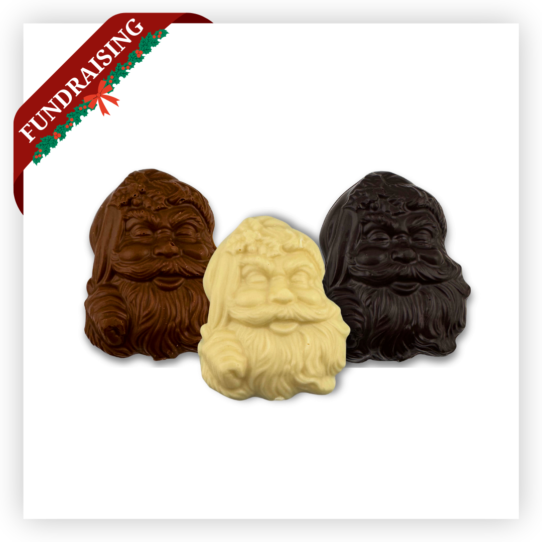 Chocolate Santa Face